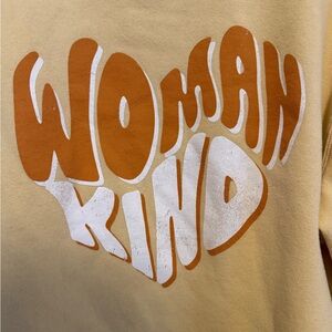 Woman Kind Yellow Sweatshirt